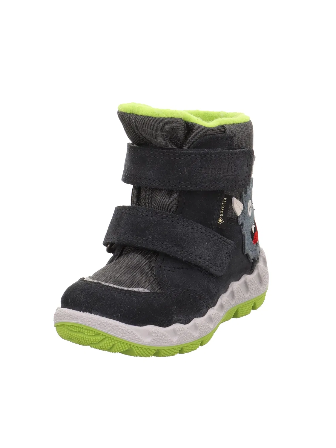 Детские снежные ботинки для мальчиков Icebird Superfit, Grau Hellgrün 2010