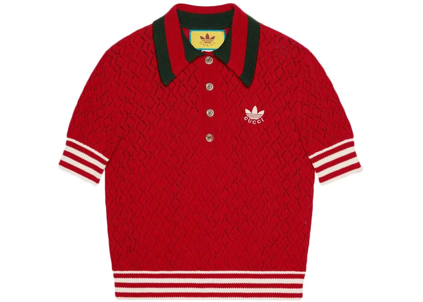Женское поло Cotton Polo Gucci, Red