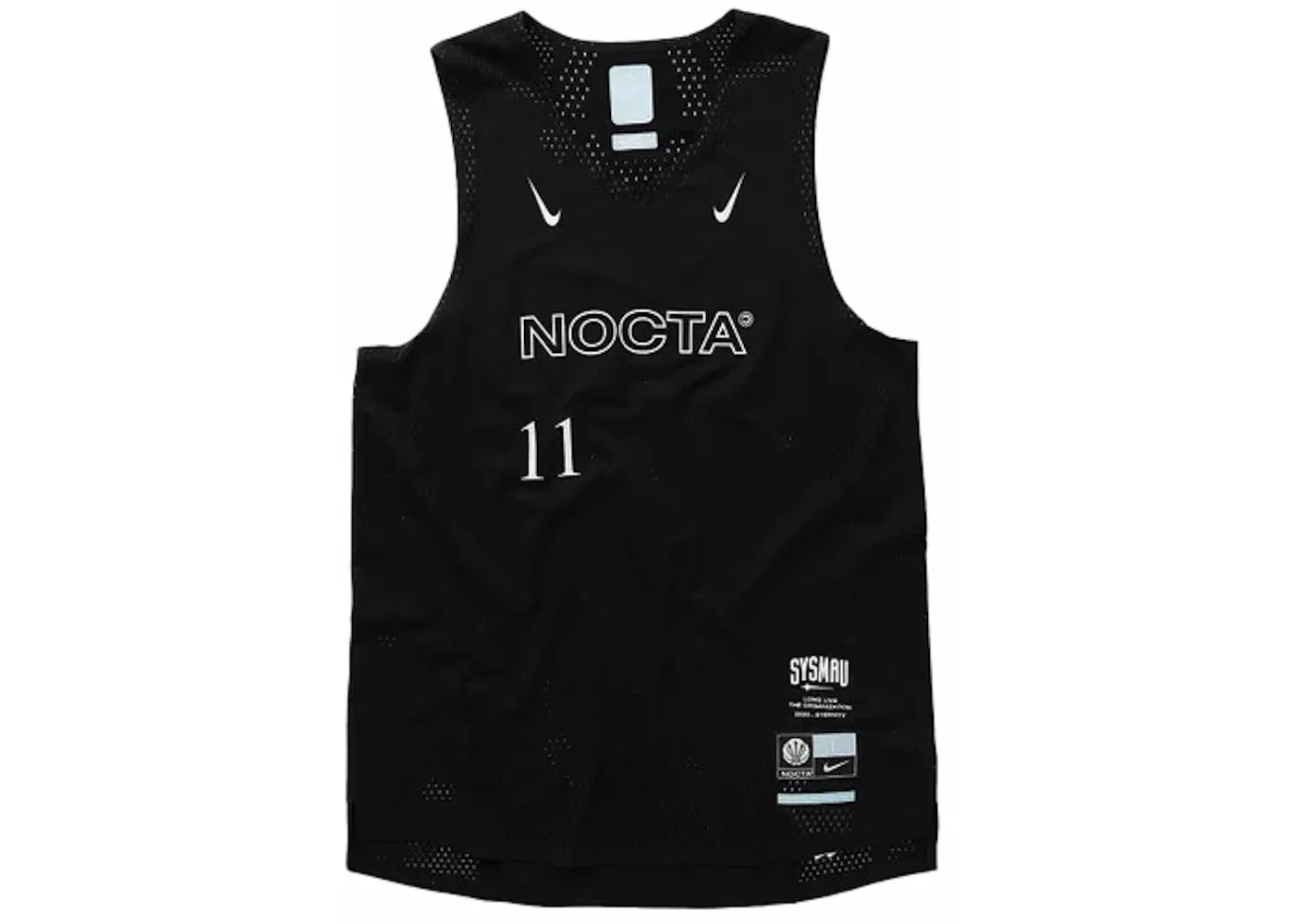 Мужская джерси с графическим дизайном Nike x NOCTA NRG Jersey Nike, Black/White