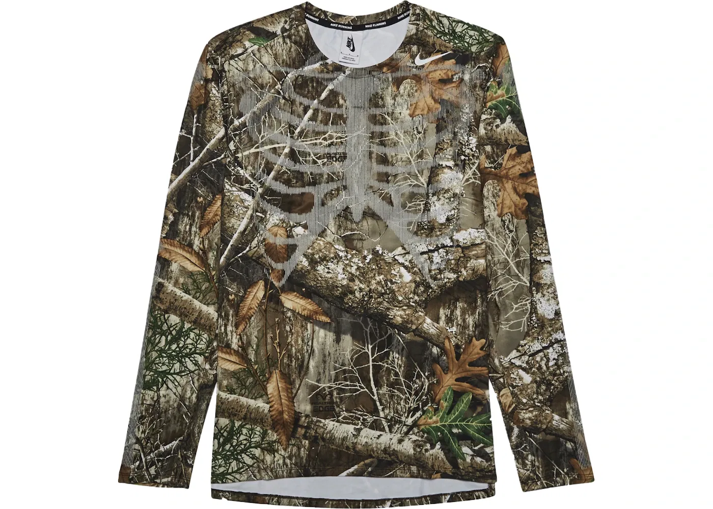 Мужская футболка с принтом Skeleton Top Nike, Camo