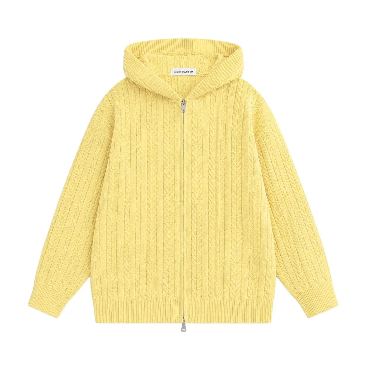 Детское худи с капюшоном, немодельный, Yellow, MostwantedLab