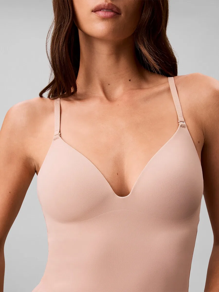 Топ Calvin Klein Shaping Top розового цвета — фото 3