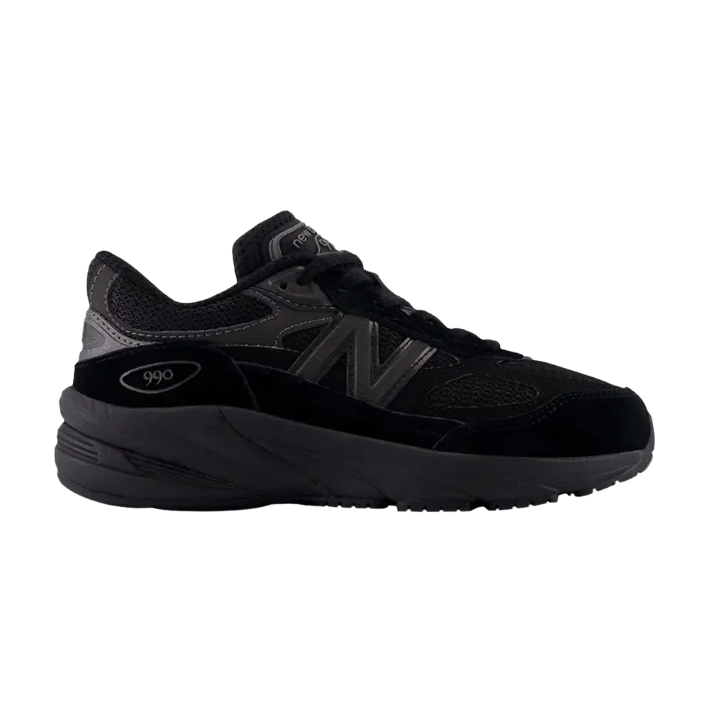 Кроссовки New Balance 990v6 Big Kid, черный