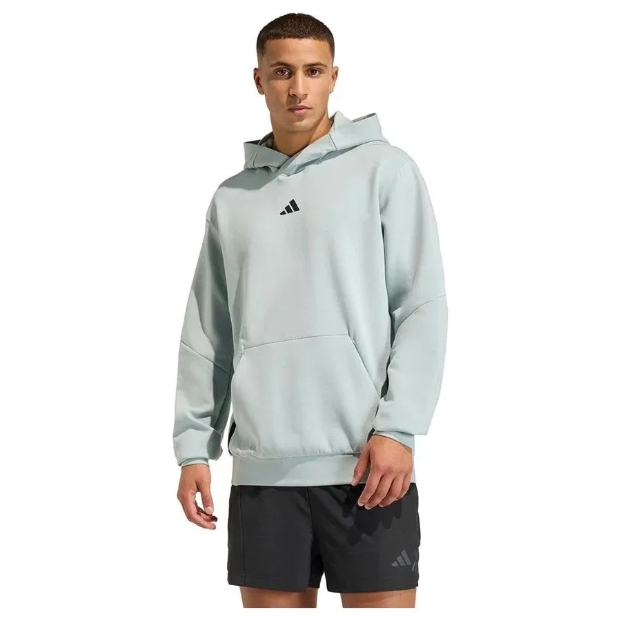 Свитшот D4T Hoodie adidas, Зеленый — фото 2
