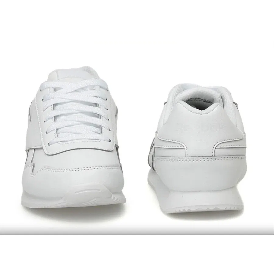 Кроссовки детские с кожаным верхом и дышащей сеткой ROYAL CLJOG Reebok, Белый — фото 3