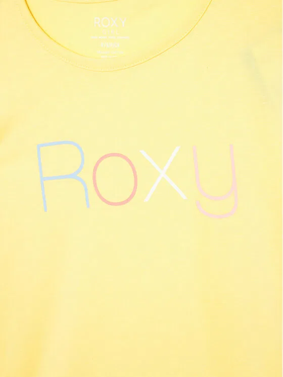 Футболка regular fit Short Sleeve Roxy, желтый — фото 3