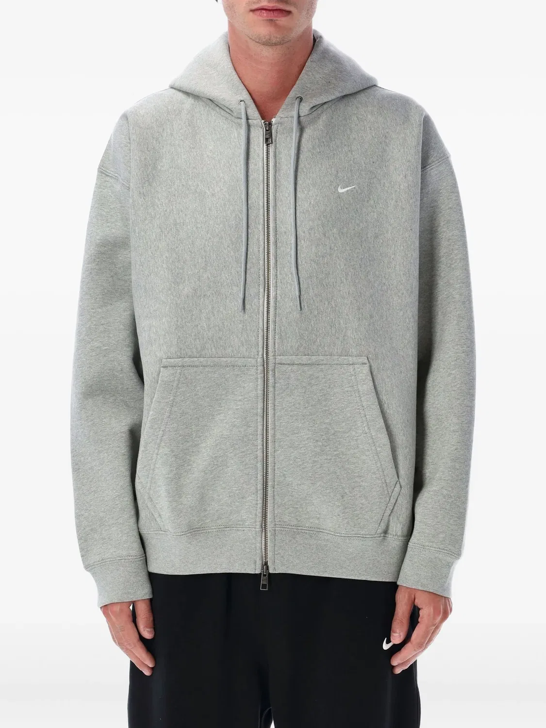 Худи с молнией Nike, серый