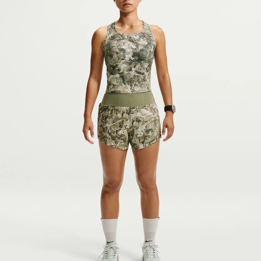 Женская майка с принтом Nike, Green — фото 4