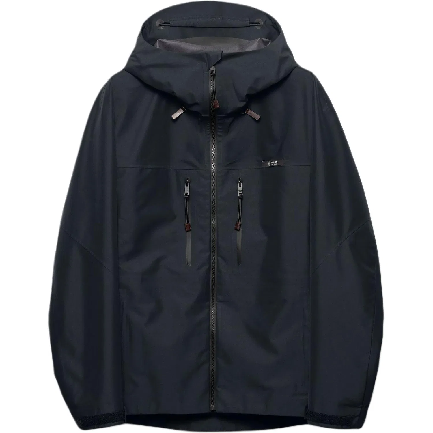 Мужская куртка с капюшоном PRADA, Black