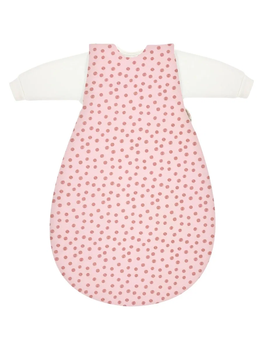 Спальный мешок ALVI 'Schlafsack Baby-Maxchen 3-teilig Bio-Baumwolle' розового цвета — фото 2