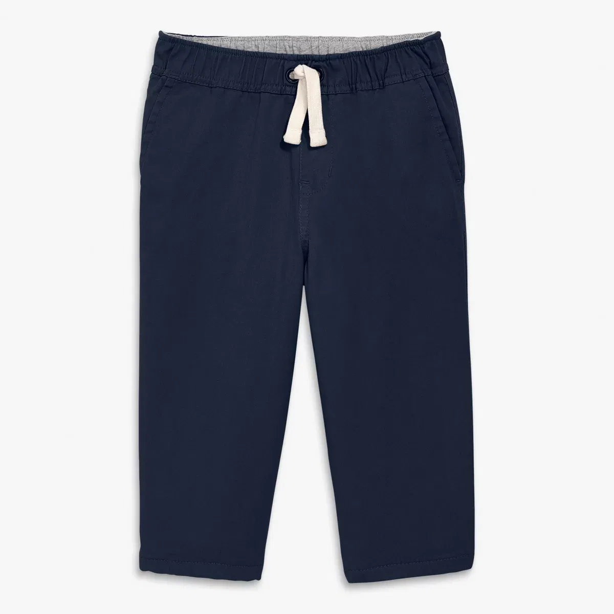 Детские штаны-чинос на подкладке с утяжкой Primary Baby, Dark Navy