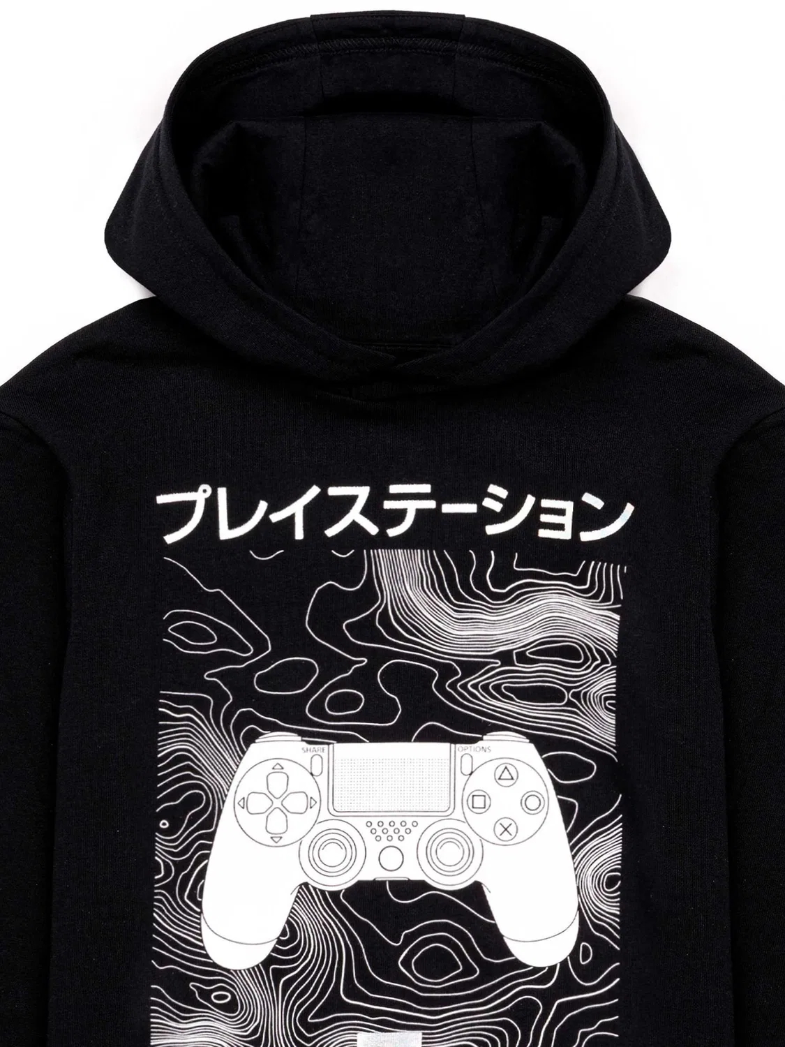 Худи с принтом, PlayStation Vanilla Underground, черный — фото 2