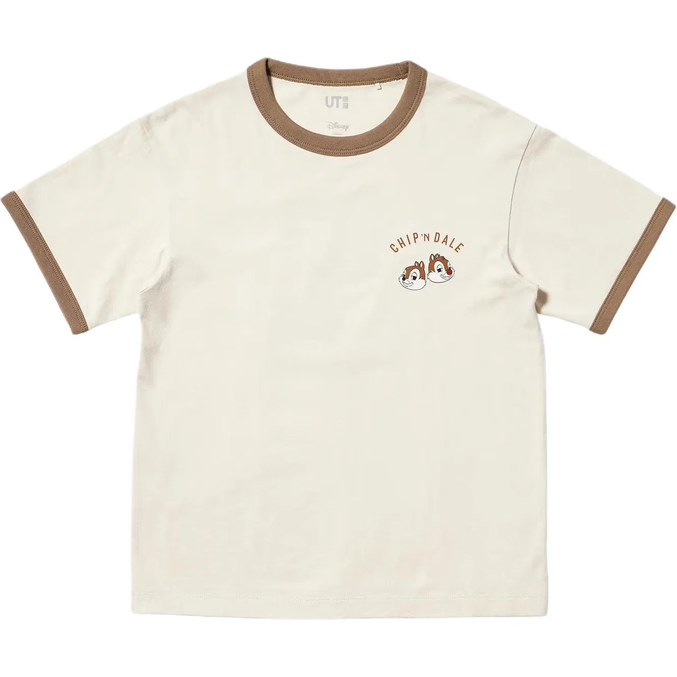 Детская футболка хлопковая UNIQLO, Natural