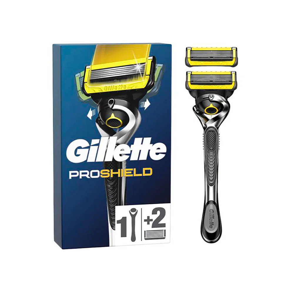 Бритвенный станок с 2 сменными кассетами, модель Fusion ProShield Gillette — фото 2