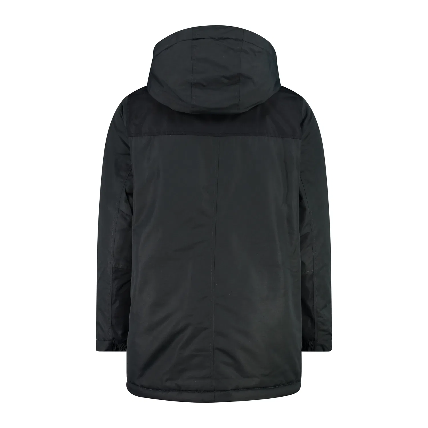 Детская куртка для мальчиков с капюшоном Kid Fix Hood Jacket Cmp, Grau Dunkelgrau Kohlengrau — фото 4