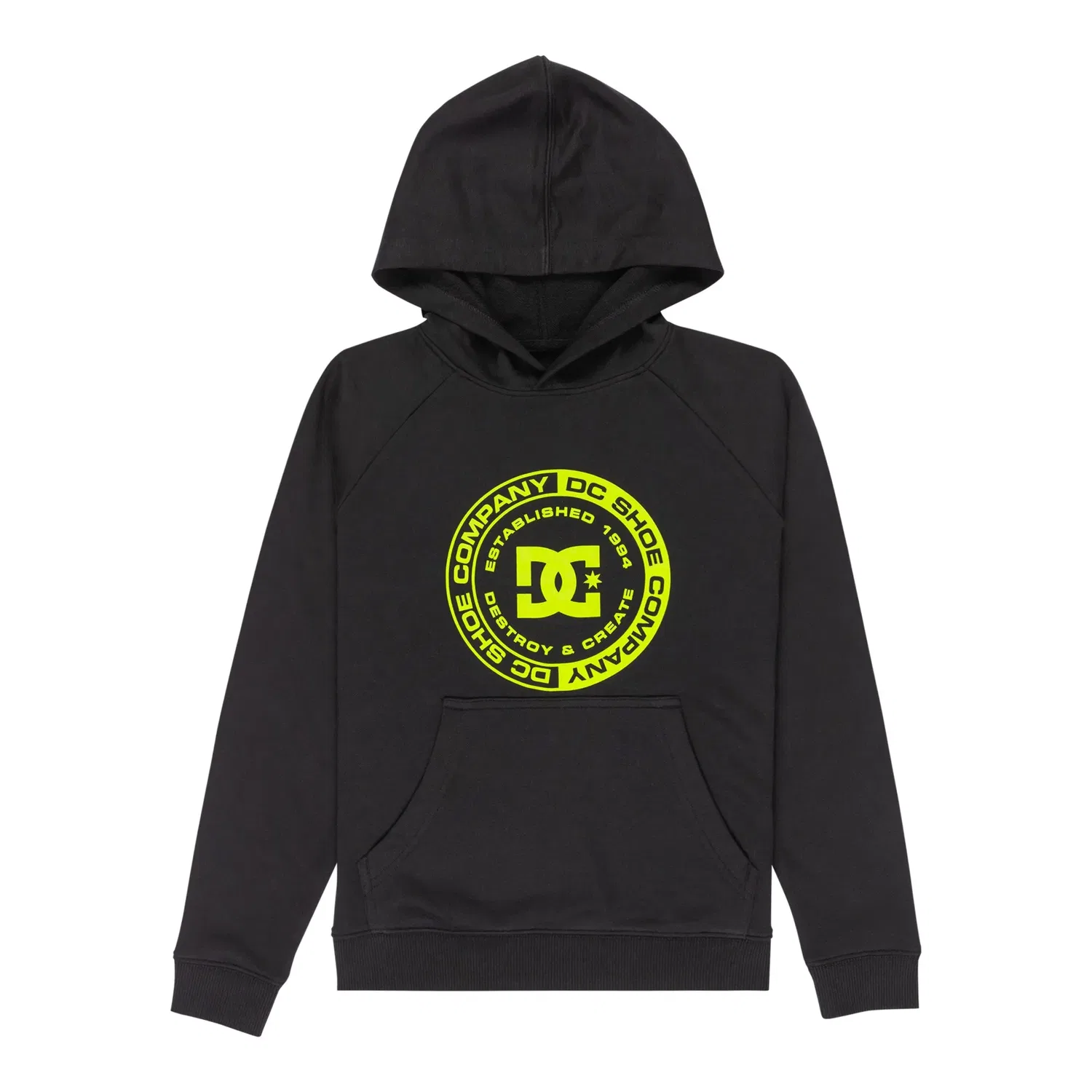 Детская худи с капюшоном DC Corpo Raglan DC Shoes, Черный — фото 4
