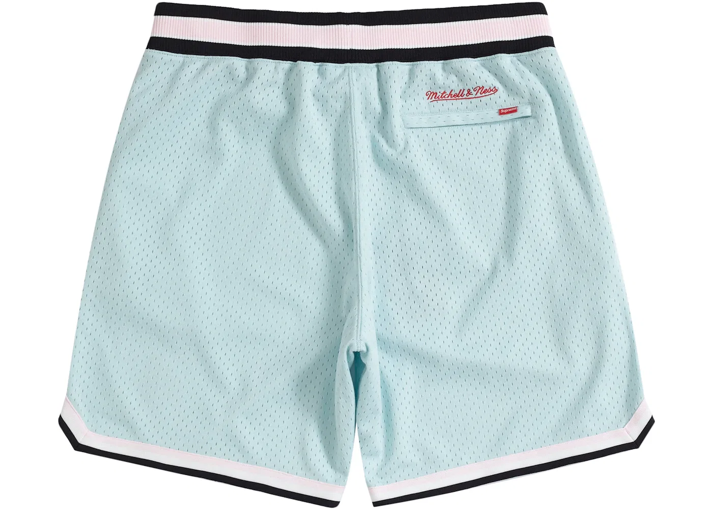 Мужские шорты Supreme Mitchell & Ness Basketball Short, Light Blue — фото 2