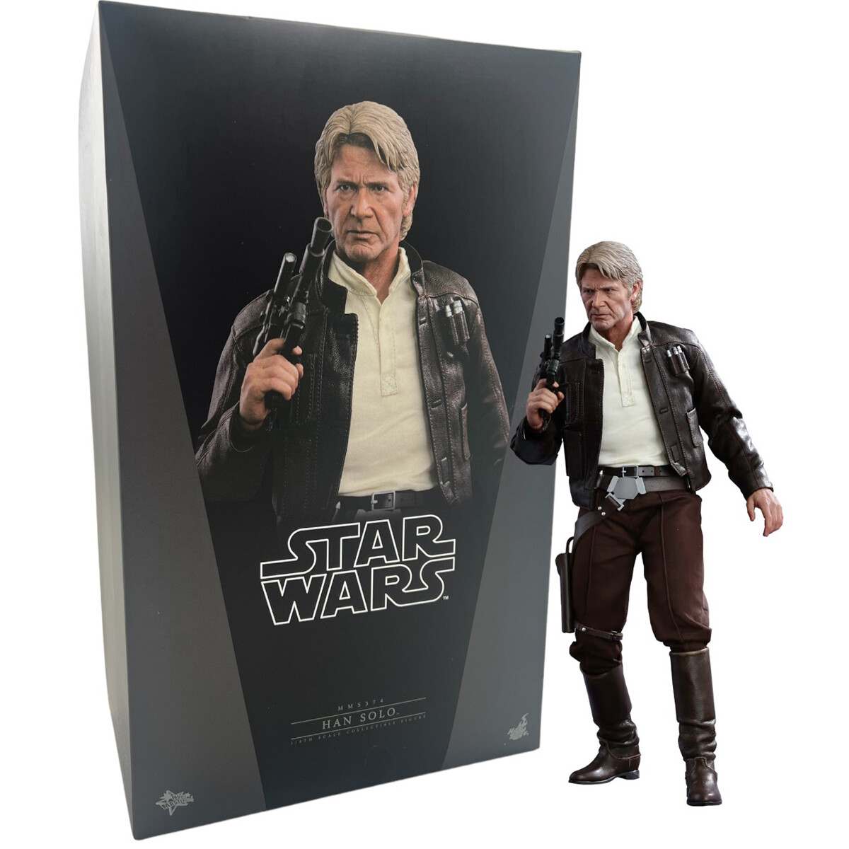 

Фигурка Hot Toys Star Wars: The Force Awakens – Han Solo MMS374, 30 см