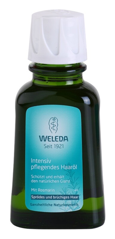 

Масло для волос для укрепления волос и придания им большего блеска Weleda Rosemary