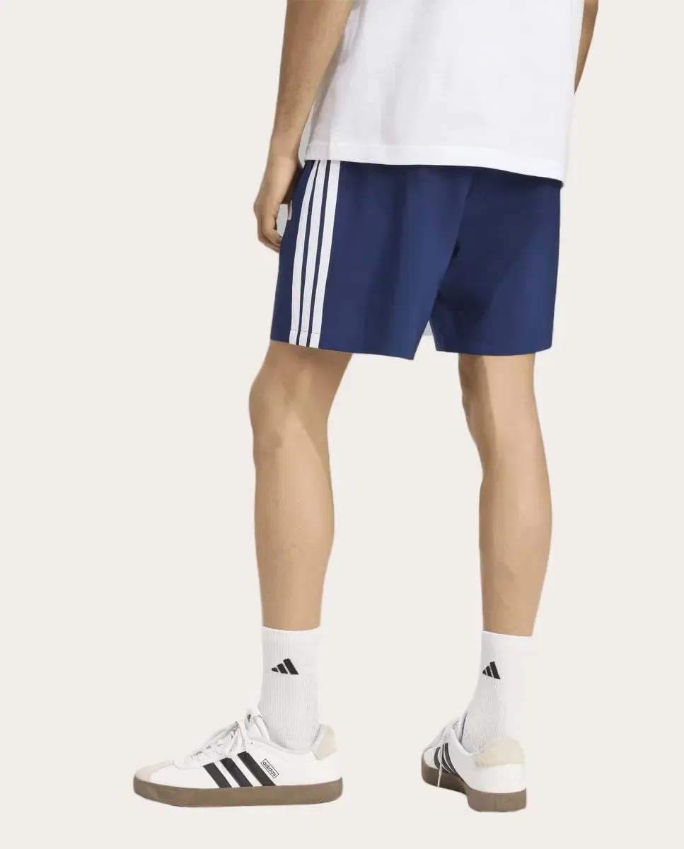 Мужские шорты с логотипом adidas, Синий — фото 2