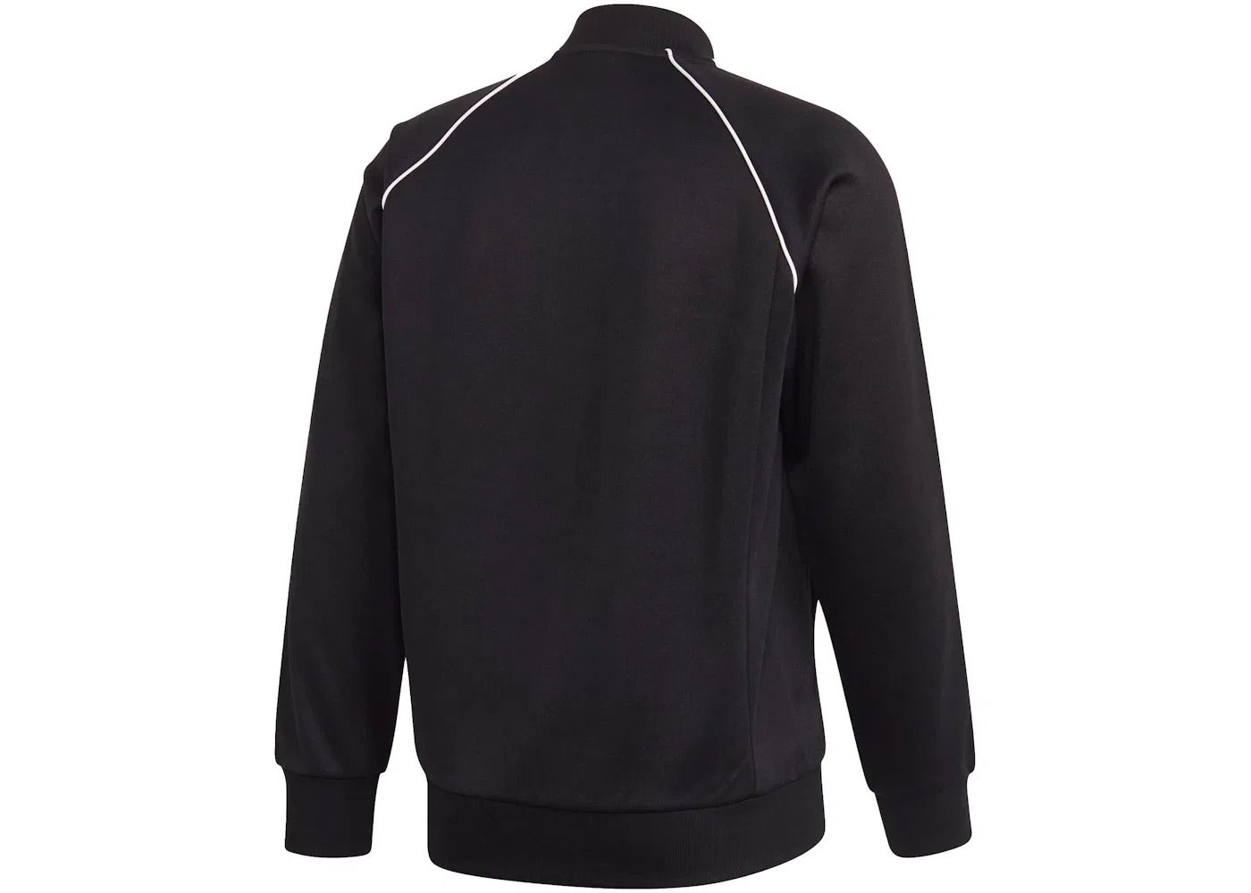 Мужская ветровка Primeblue SST Track Jacket Adidas, Black/White — фото 2