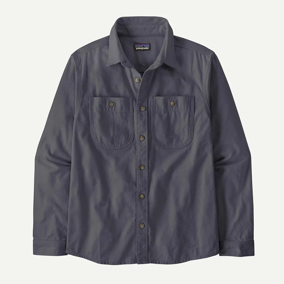 Мужская рубашка из канваса Point Reyes Canvas Shirt Patagonia, Smolder Blue — фото 2