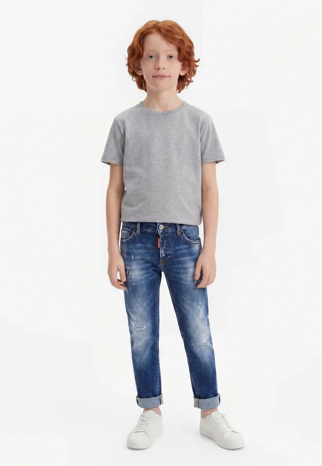 D2P76Ab - джинсы прямого кроя Dsquared2, Dq01