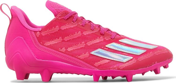 Бутсы Adidas Adizero Cleats 'Team Shock Pink', розовый — фото 2
