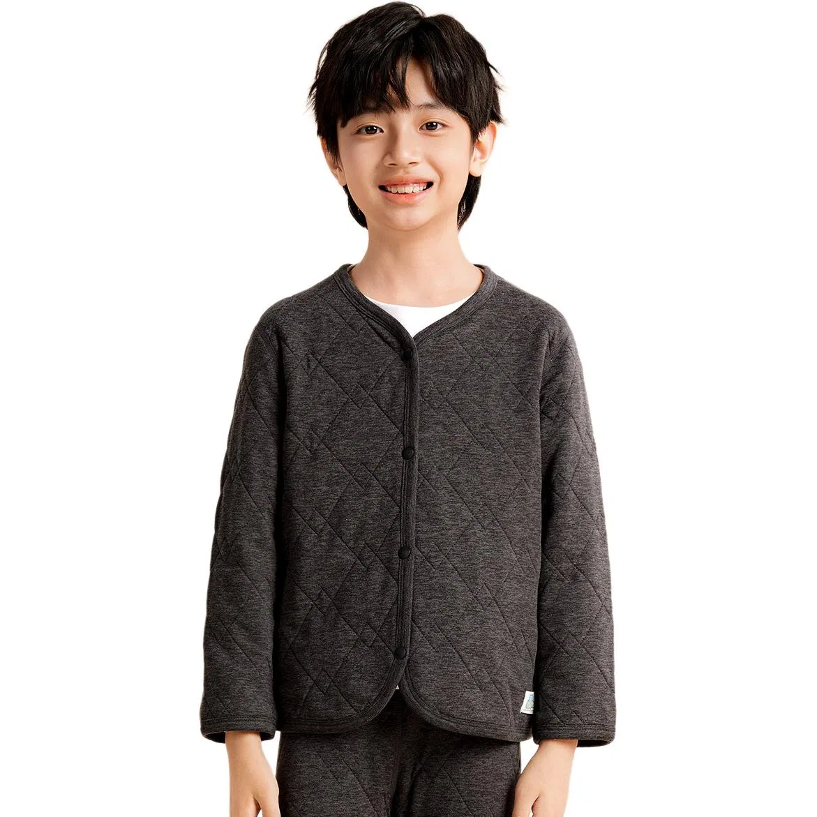 Детское пальто с утеплителем Red bean, Dark Gray