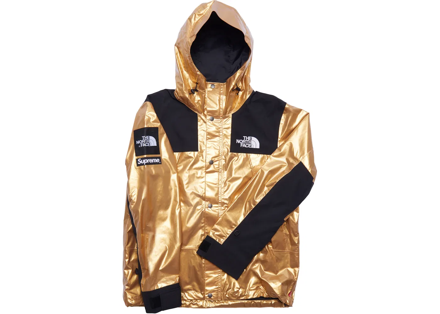 Мужская куртка-парка с принтом Metallic Mountain Supreme, The North Face, Gold