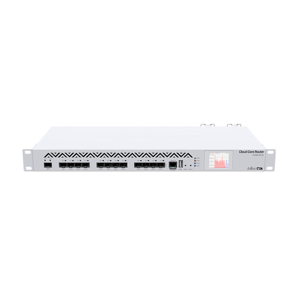 

Маршрутизатор MikroTik CCR1016-12S-1S+, белый