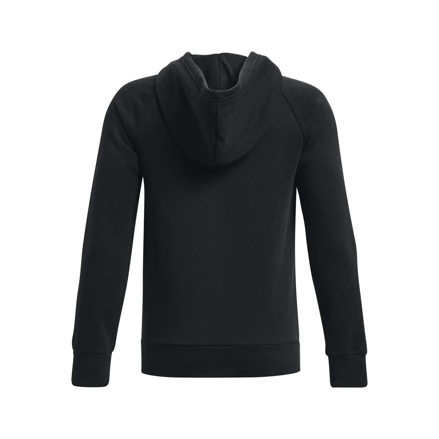 Детское худи с принтом Rival Fleece Under Armour, Schwarz Weiss — фото 3