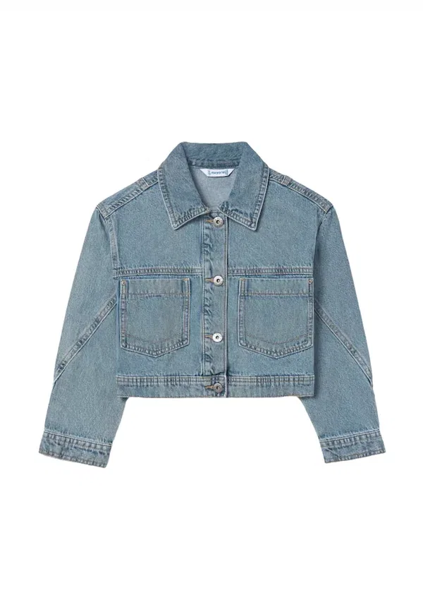 Куртка джинсовая Denim Jacket Mayoral, Celeste, светло-голубой — фото 2