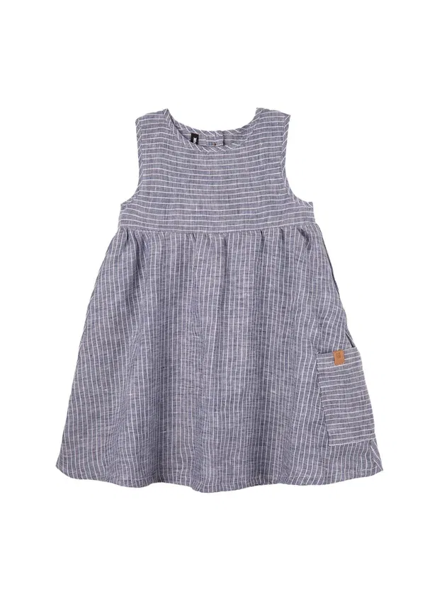 Платье льняное Day Dress Pure Pure By Bauer, Marine, морской