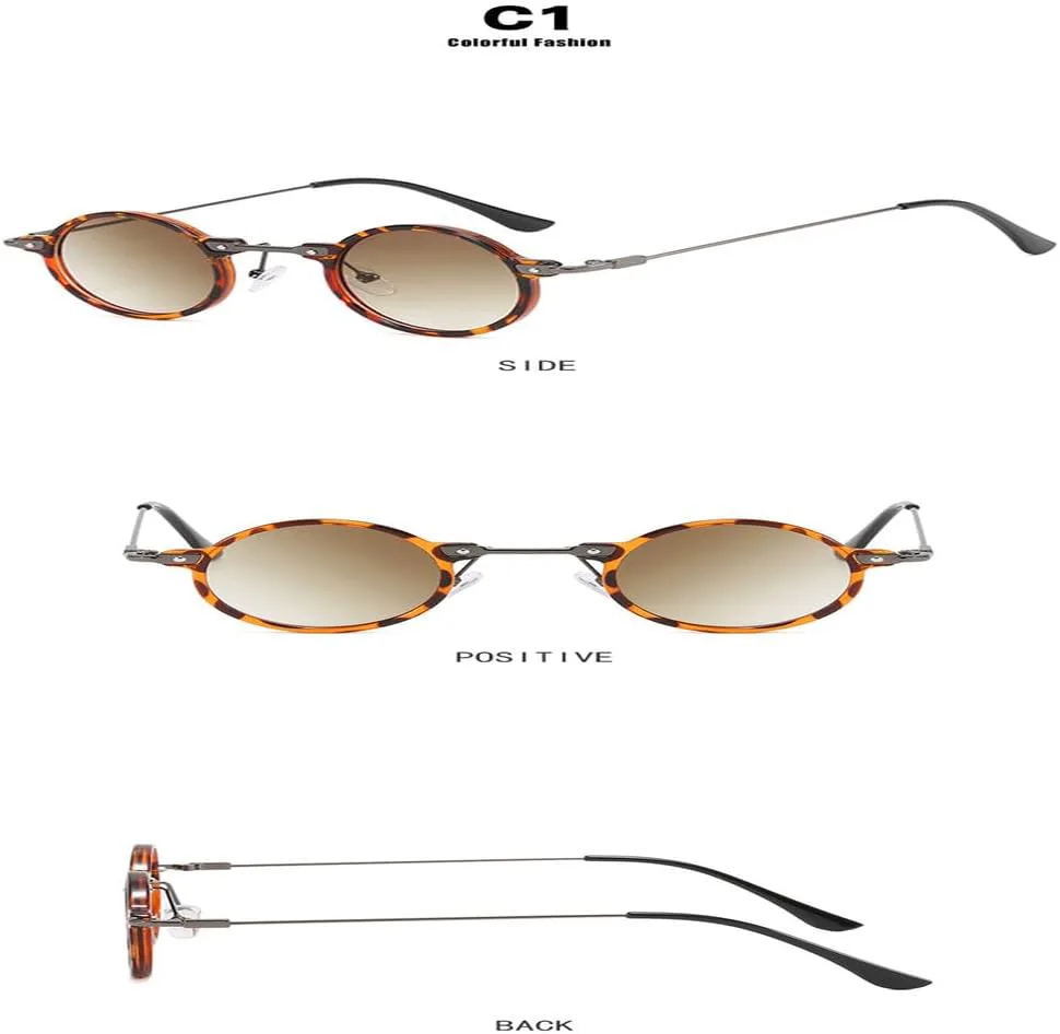 

Ретро-панк круглые солнцезащитные очки для мужчин, маленькая оправа, женские модные винтажные металлические очки с защитой от УФ-излучения UV400 KTUCN, Black Green