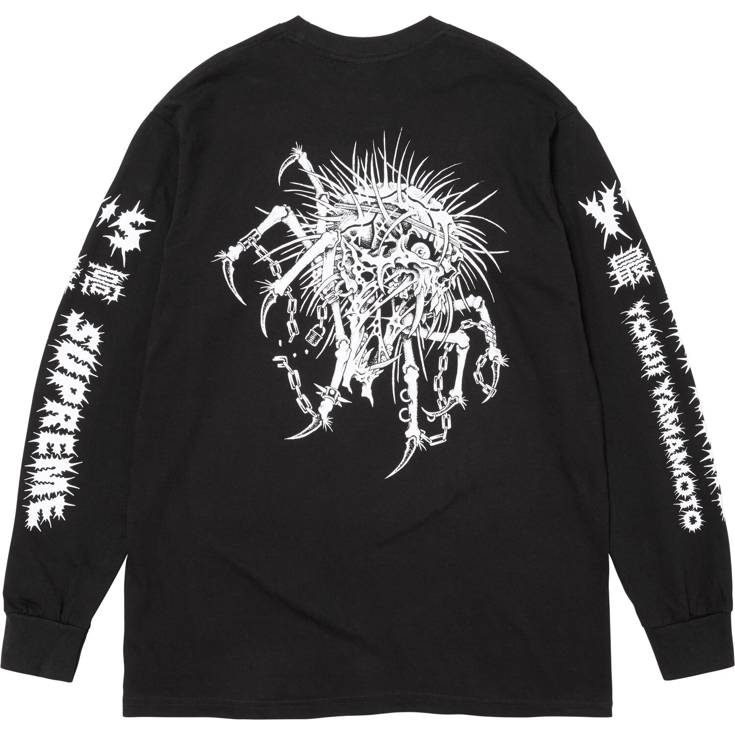 Футболка X Y's By Yohji Yamamoto с длинными рукавами Supreme, белый — фото 3