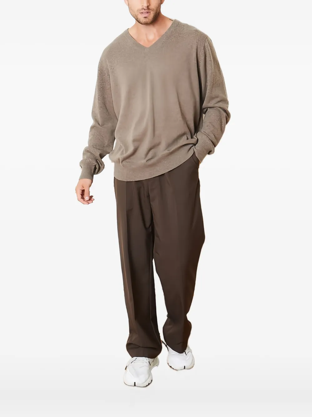 

Футболка Halou с V-образным вырезом Vue Sur Mer, коричневый