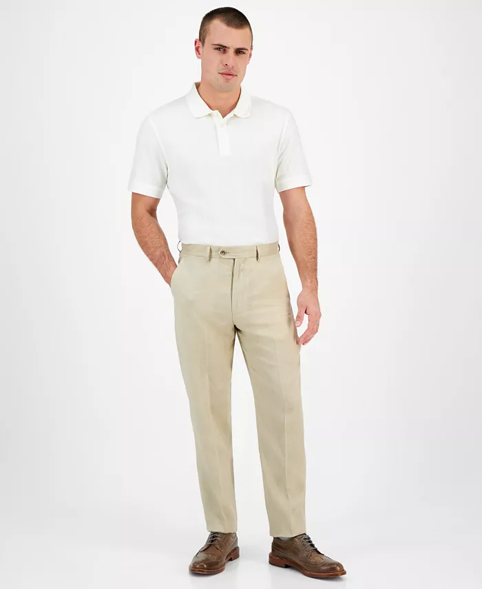 

Мужские льняные брюки Modern-Fit Nautica, коричневый/бежевый