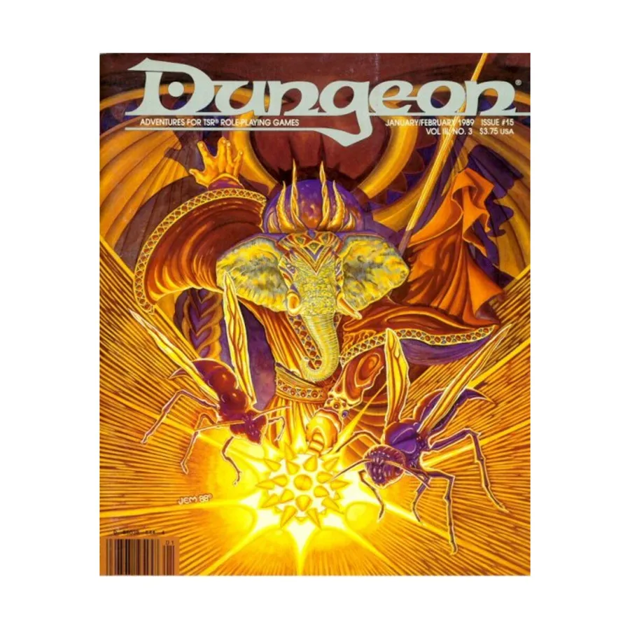 

Журнал #15 "4 AD&D, 1 D&D, & 1 Oriental Adventure", Dungeon Magazine #01 - #50