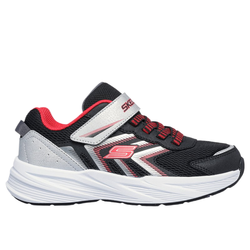 Низкие детские беговые кроссовки для детей 3-7 лет Skechers Kids, черный — фото 2