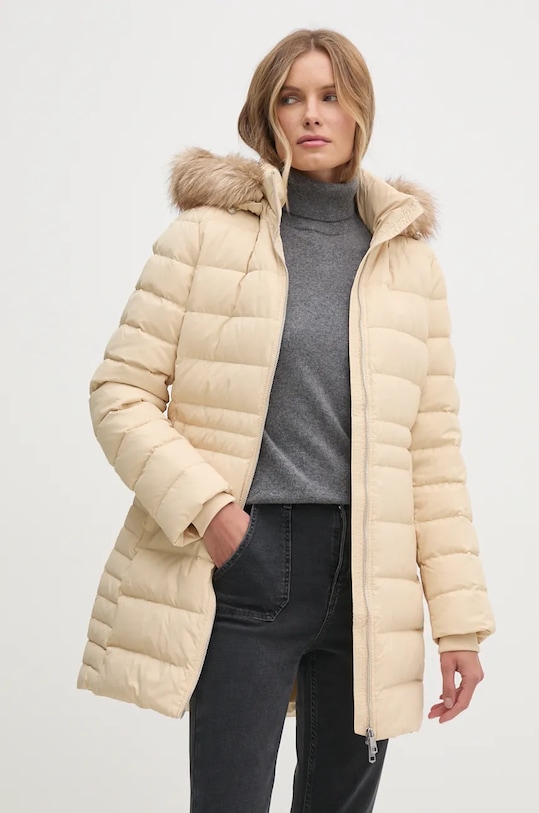 

Пуховая куртка Tommy Hilfiger, бежевый