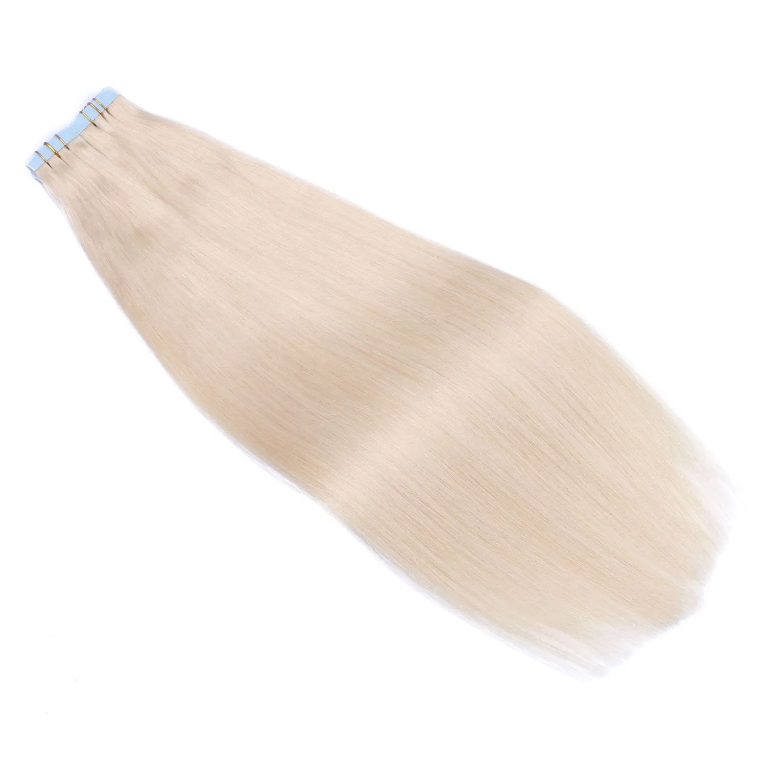Накладные волосы на лентах #60 белого блонда от NOVON Hair Extensions Haar-Profi — фото 4