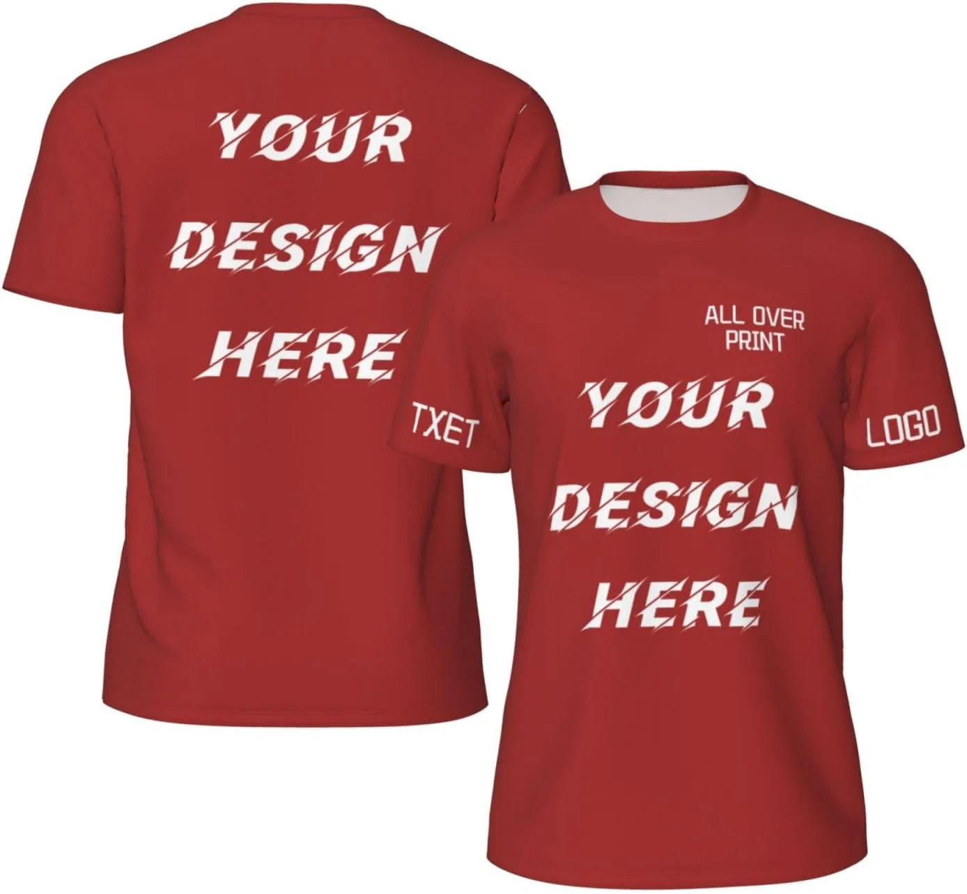 

Футболка Custom с логотипом и текстом