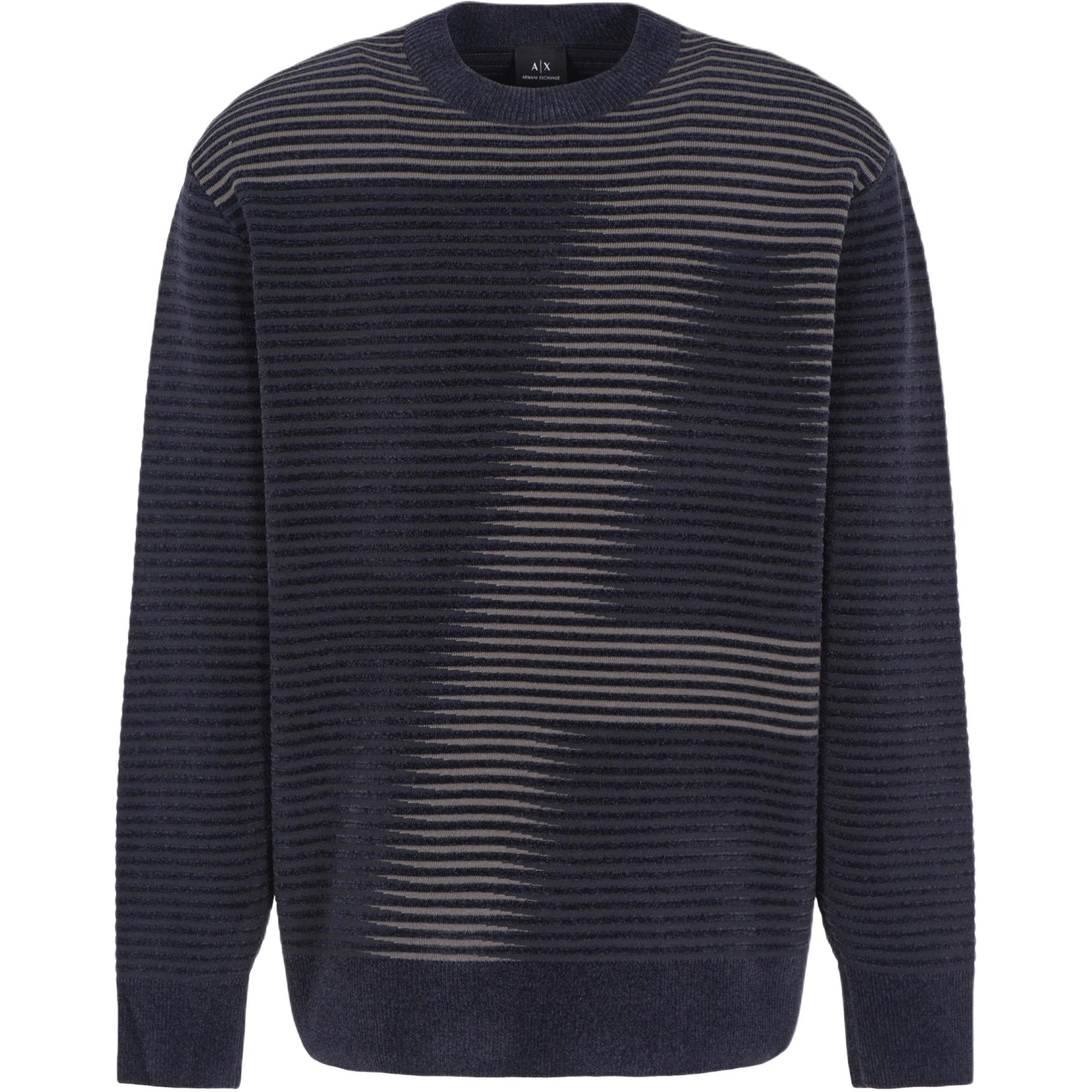 

ARMANI EXCHANGE Свитер AE SS24 мужской navy