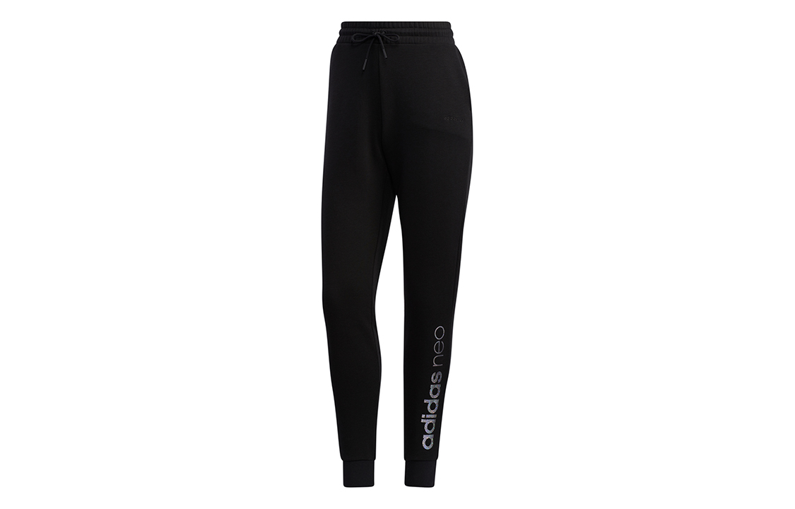 

Спортивные брюки-джоггеры женские черные Adidas Neo