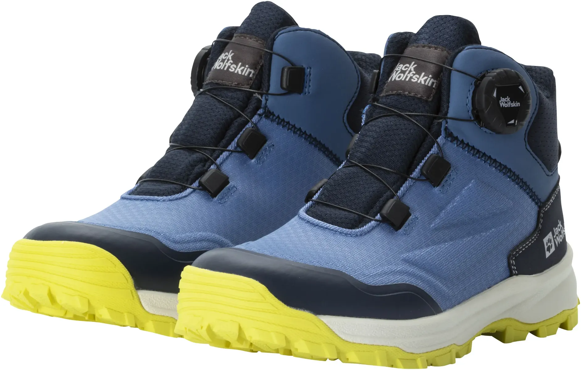 

Кроссовки Jack Wolfskin "CYROX TEXAPORE DIAL MID K", водонепроницаемые, синий