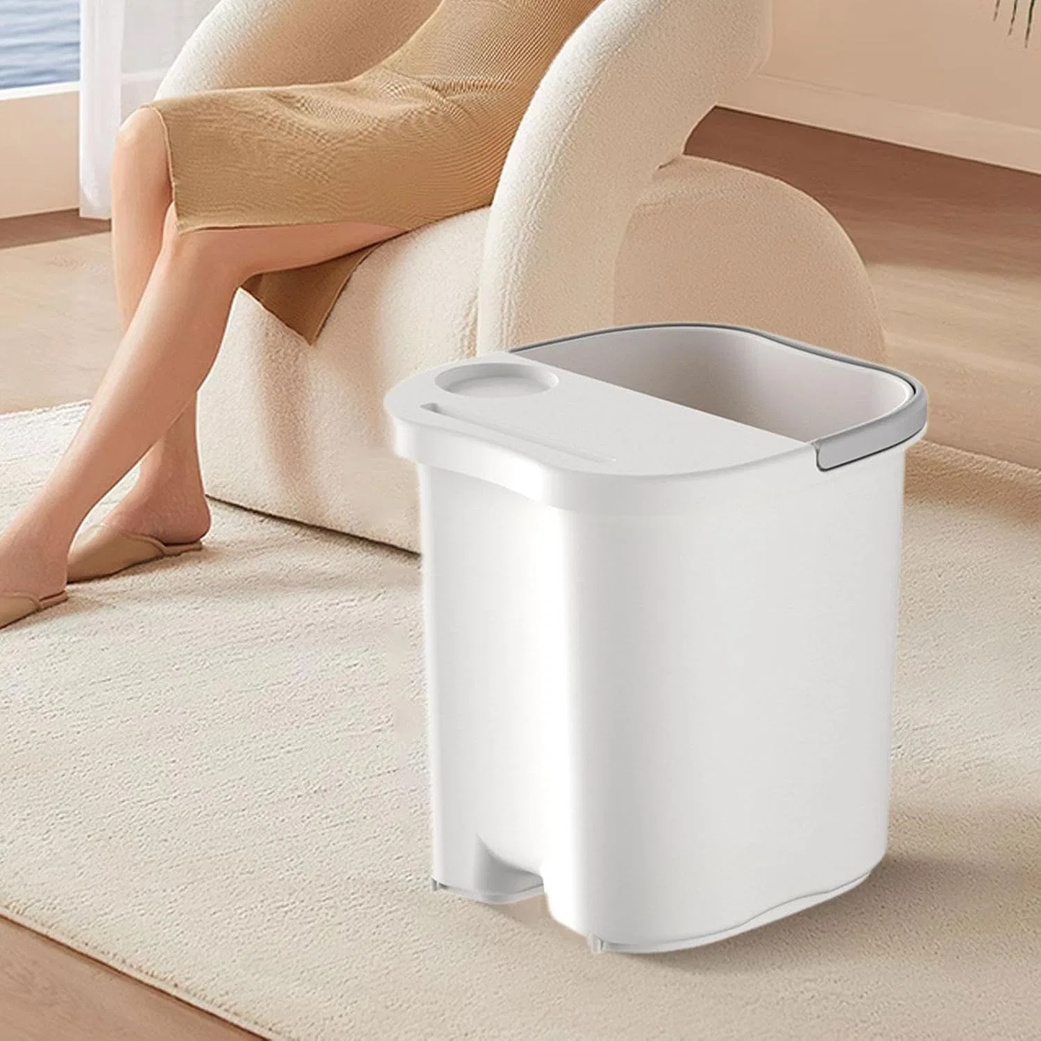 Ванночка для ног с массажными элементами Almencla Almencla, Large With Lid — фото 3