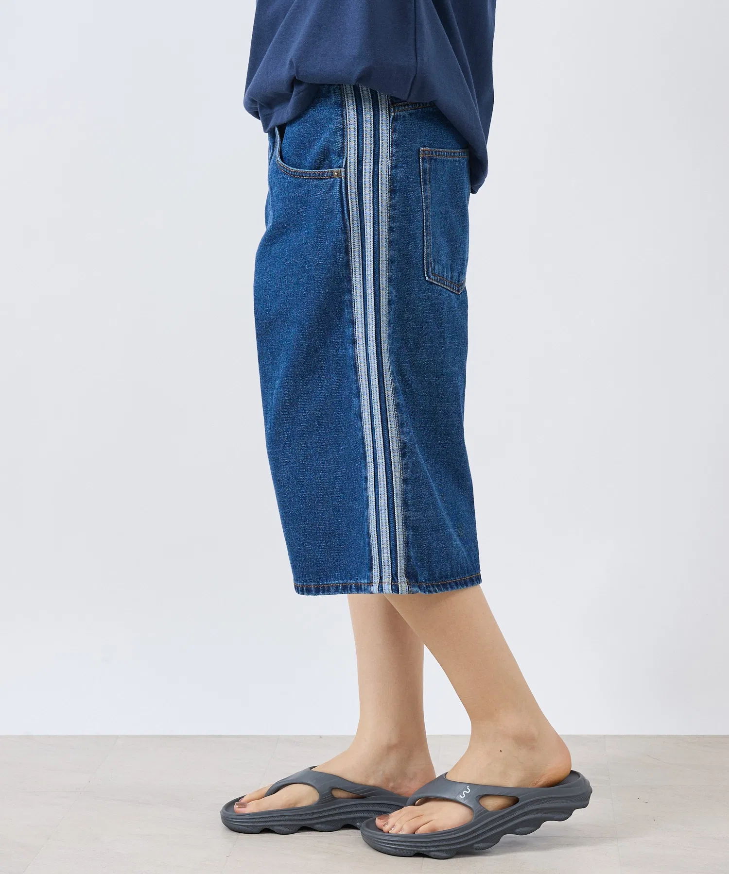 【adidas / Adidas】Джинсовые шорты Firebird Adicolor