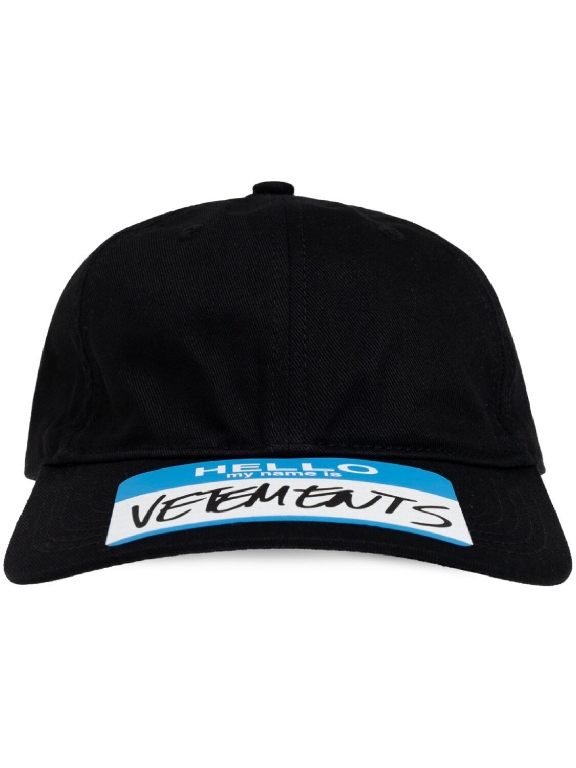 

Кепка с логотипом VETEMENTS, черный