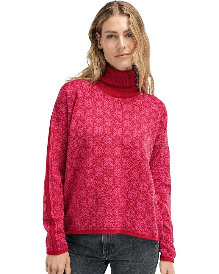

Свитер Dale of Norway Firda Sweater, цвет Raspberry/Allium